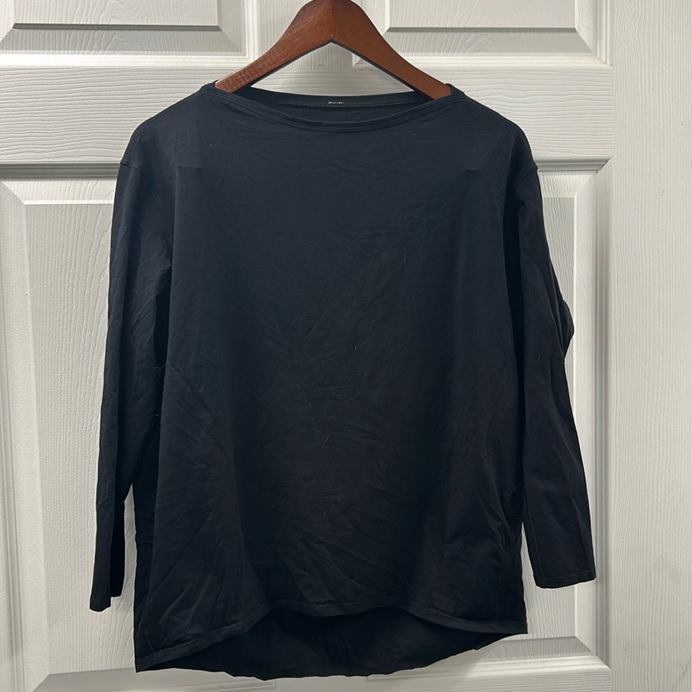 Lululemon Back in Action long sleeve - Black